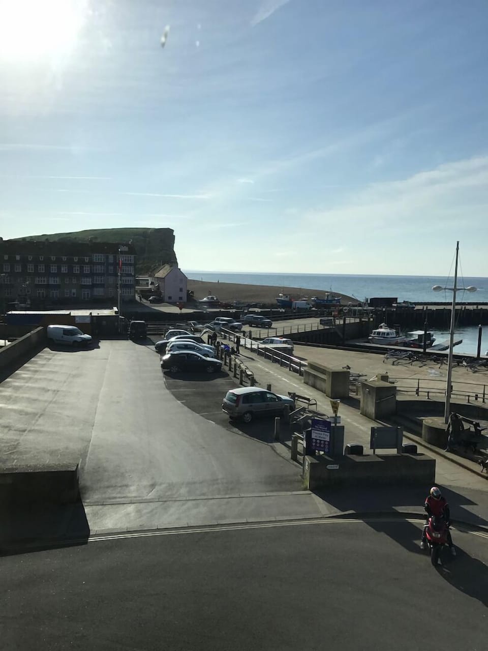 Harbour view from balcony and bedrooms