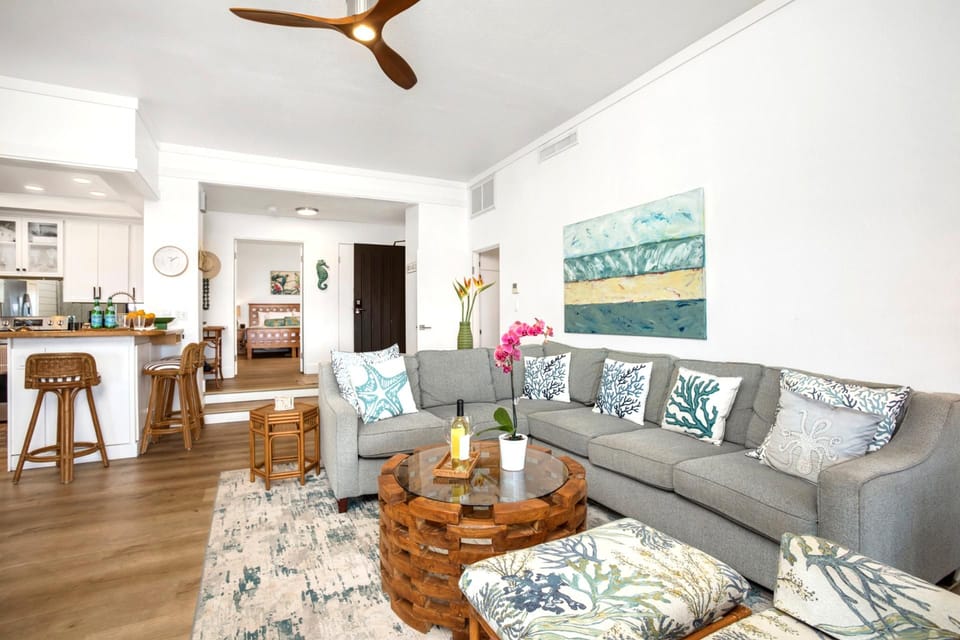 Make memories here, whether it’s board games at night or lounging after beach adventures, it’s all good vibes   
