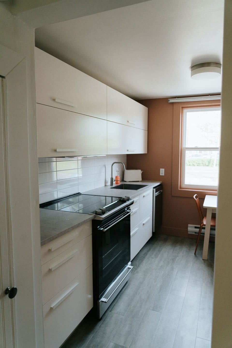Kitchen is fully stocked to cook meals