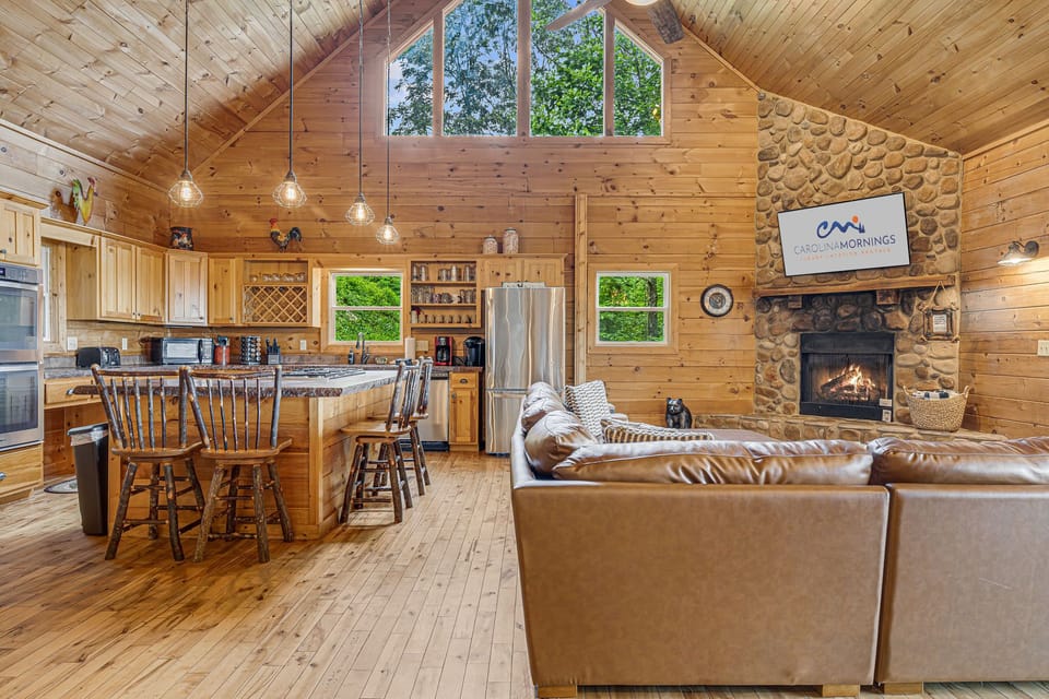 Main Level - Living Area w/ Open Floorplan