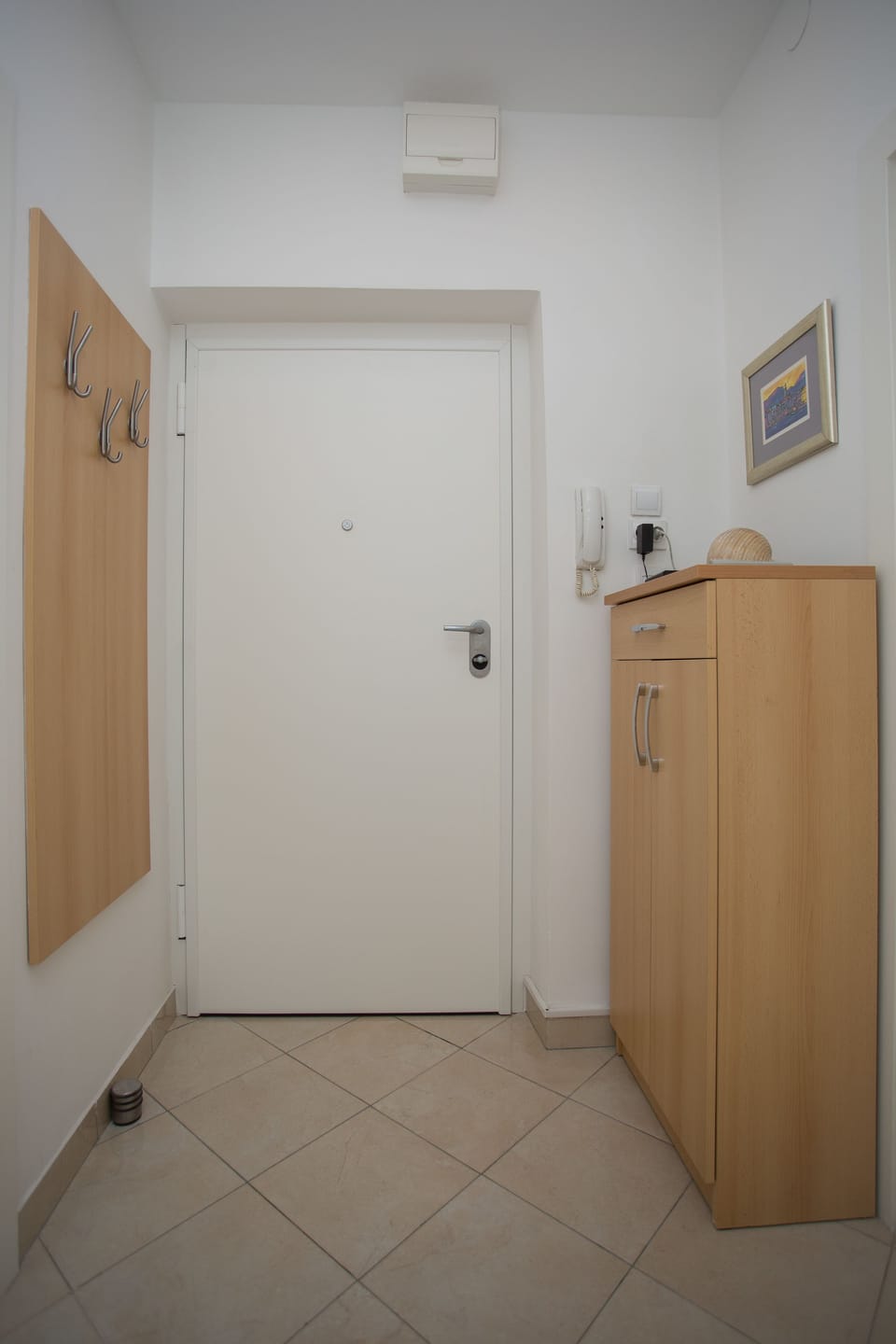 Interior entrance