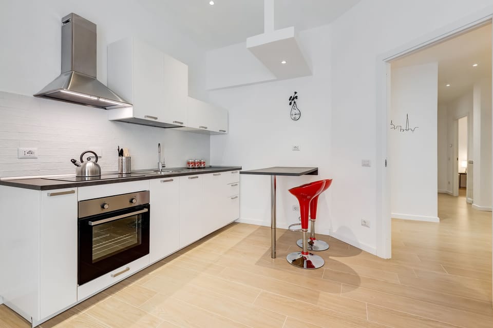 Apartment, 3 Bedrooms | Private kitchen | Full-size fridge, oven, stovetop, dishwasher