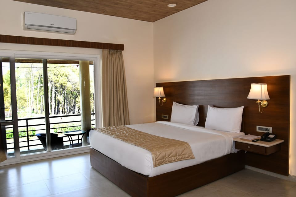 Super Deluxe AC | Premium bedding, minibar, blackout drapes, free WiFi