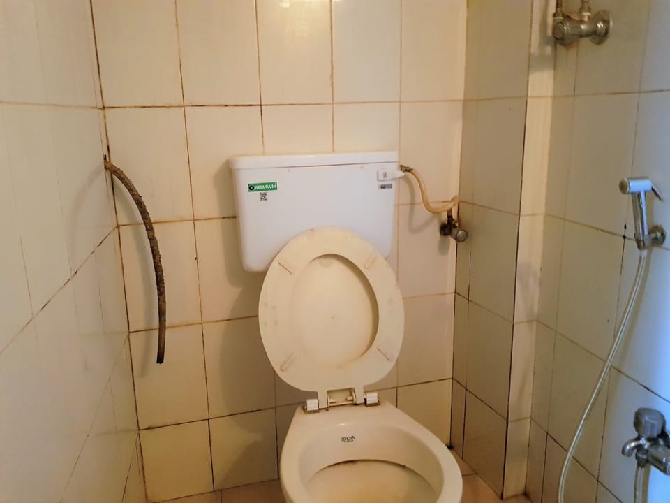 Shower, free toiletries, towels