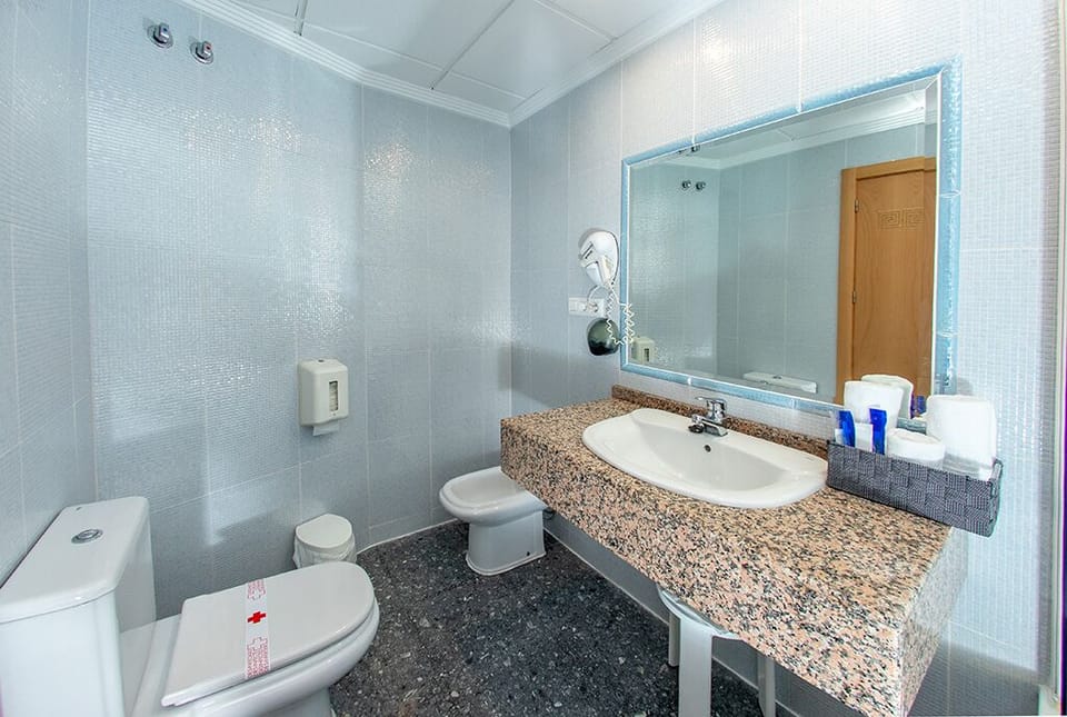Double Room | Bathroom | Free toiletries, hair dryer, bidet, towels