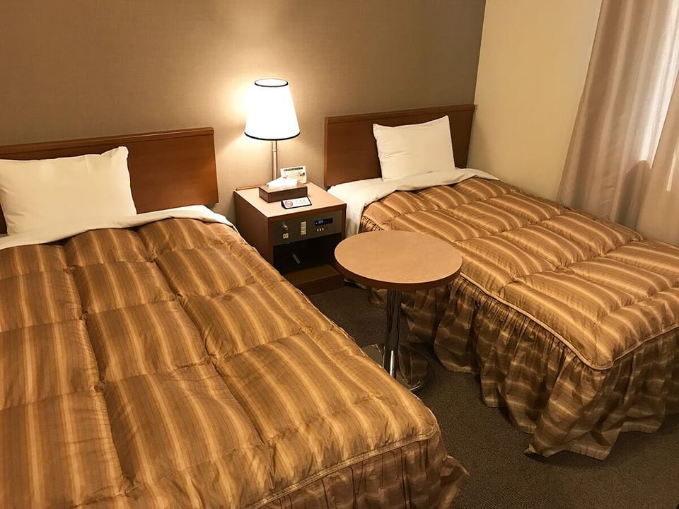 Twin Room | Desk, laptop workspace, blackout drapes, free WiFi
