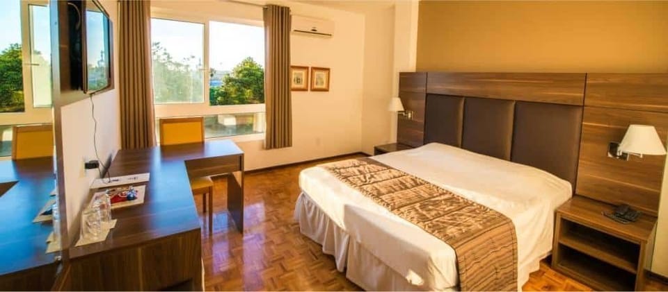 Minibar, blackout drapes, iron/ironing board, free WiFi