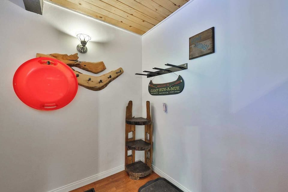 Entry way a great place to unload all of your gear after activities! 
