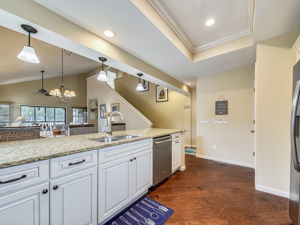 Kitchen at 6 Beachside