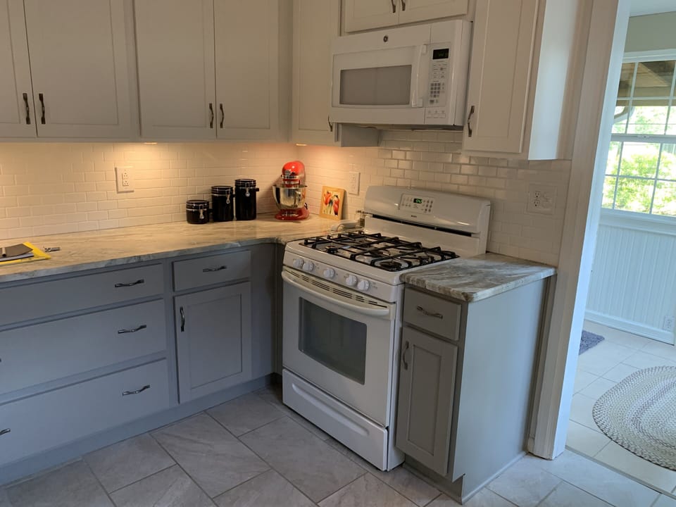 Kitchen in the afternoon