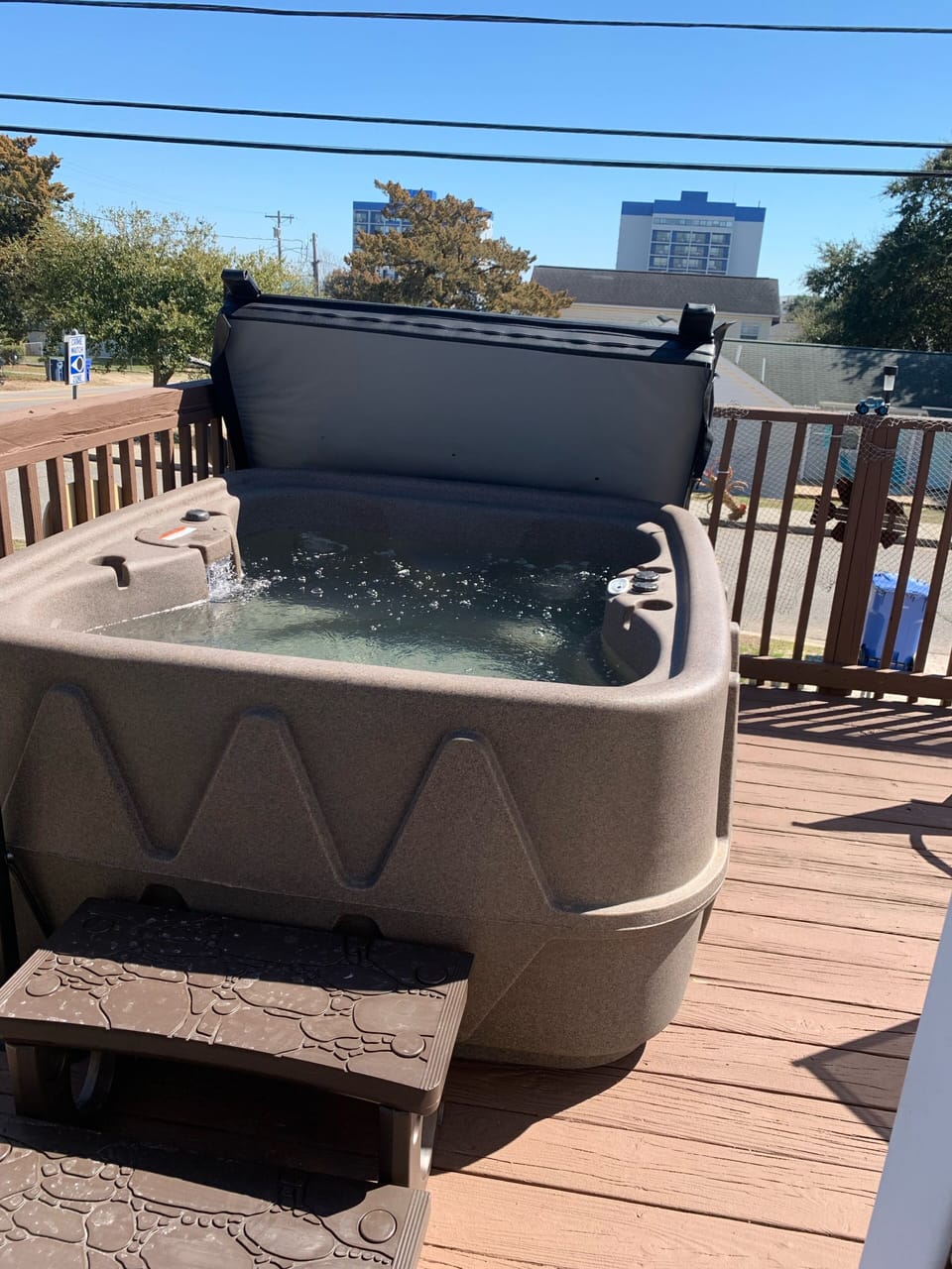 New hot tub