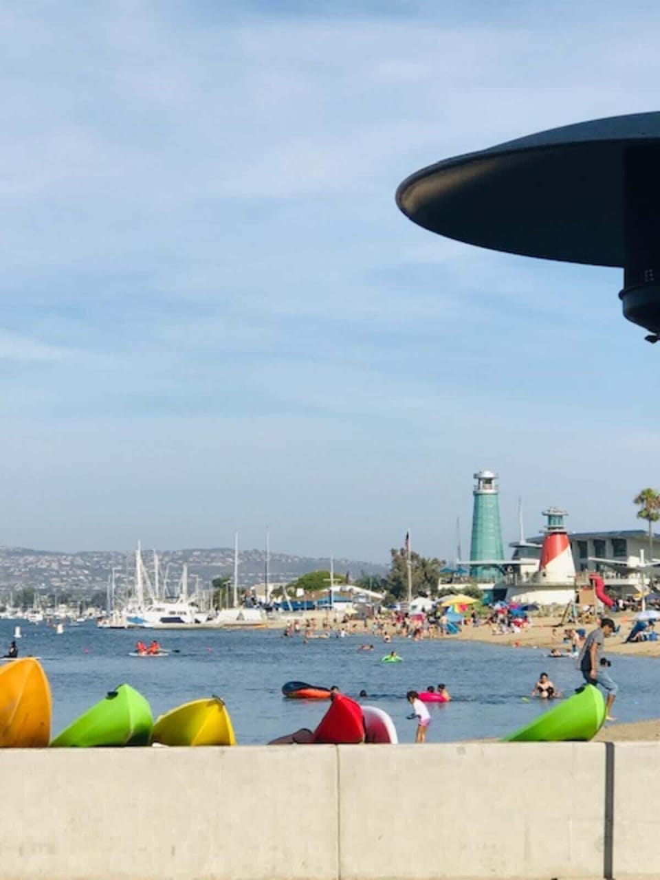 BEACH AND LIGHT HOUSE VIEWS
