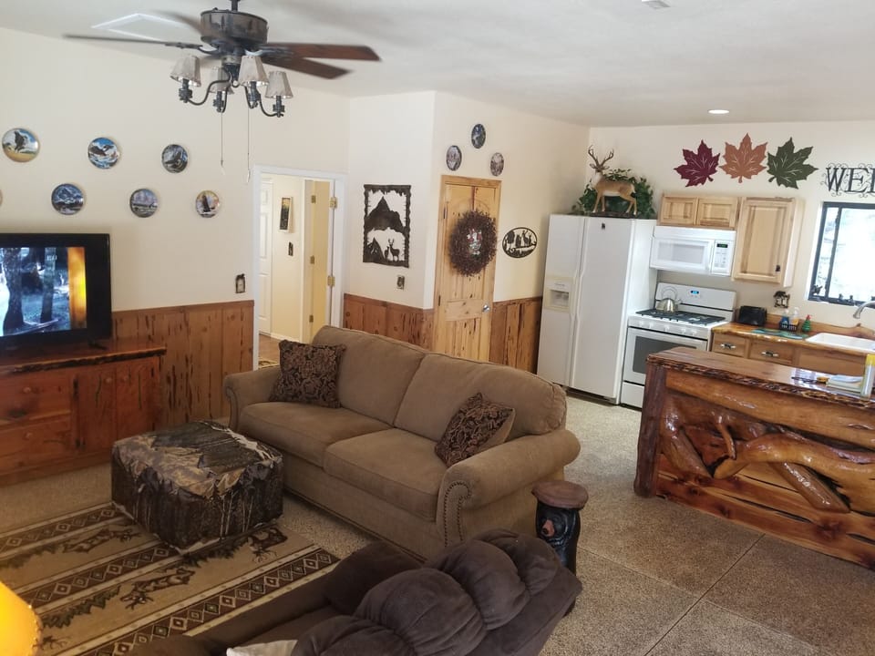 The Sofa Sleeper has a typical sofa queen-size mattress.
