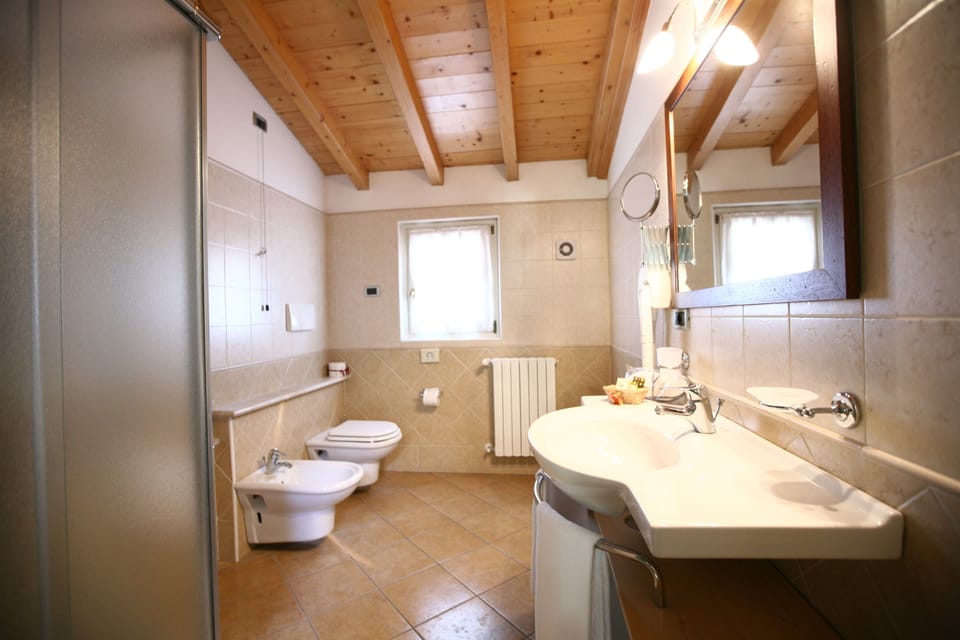 Classic Triple Room | Bathroom | Free toiletries, hair dryer, towels