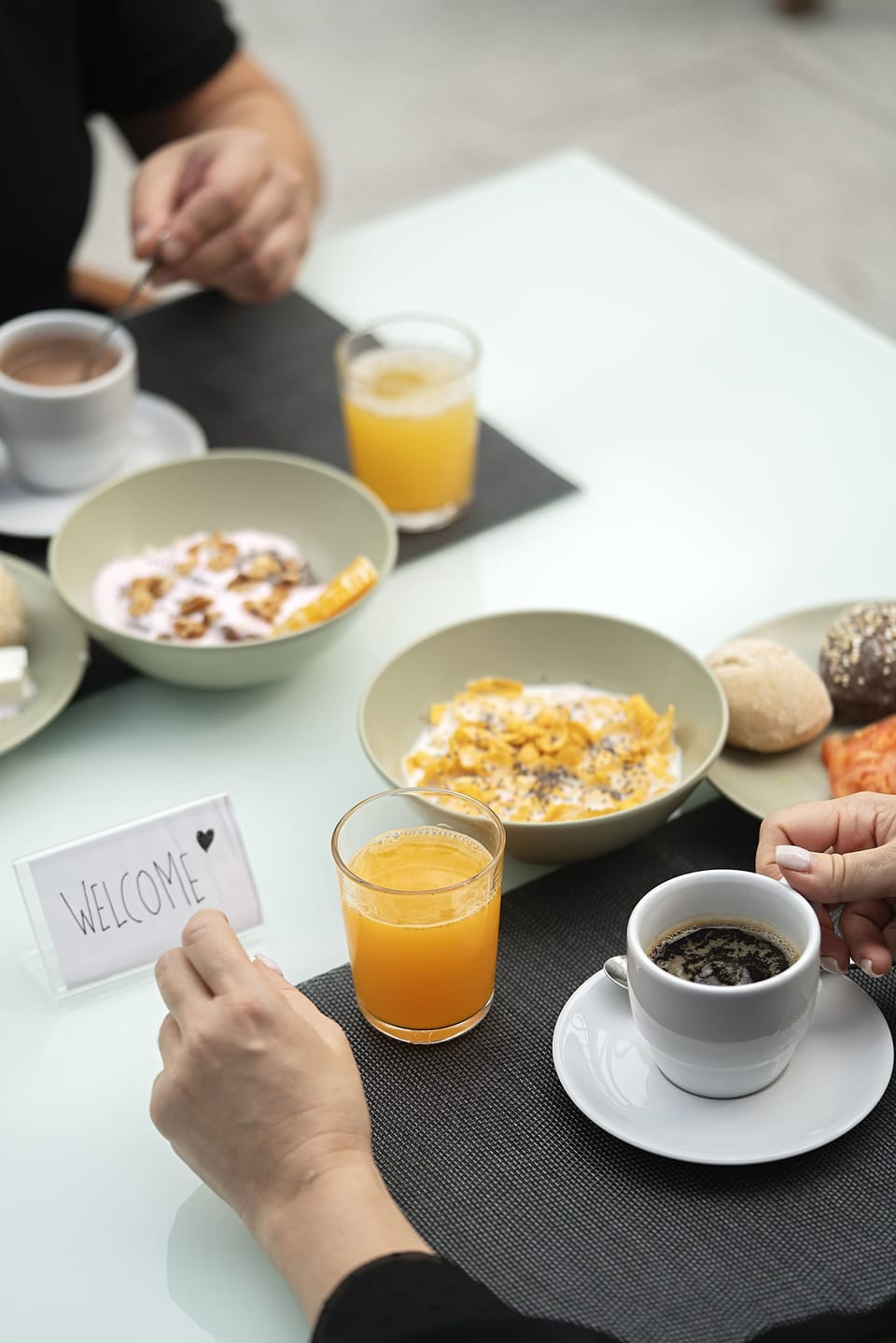 Daily continental breakfast for a fee