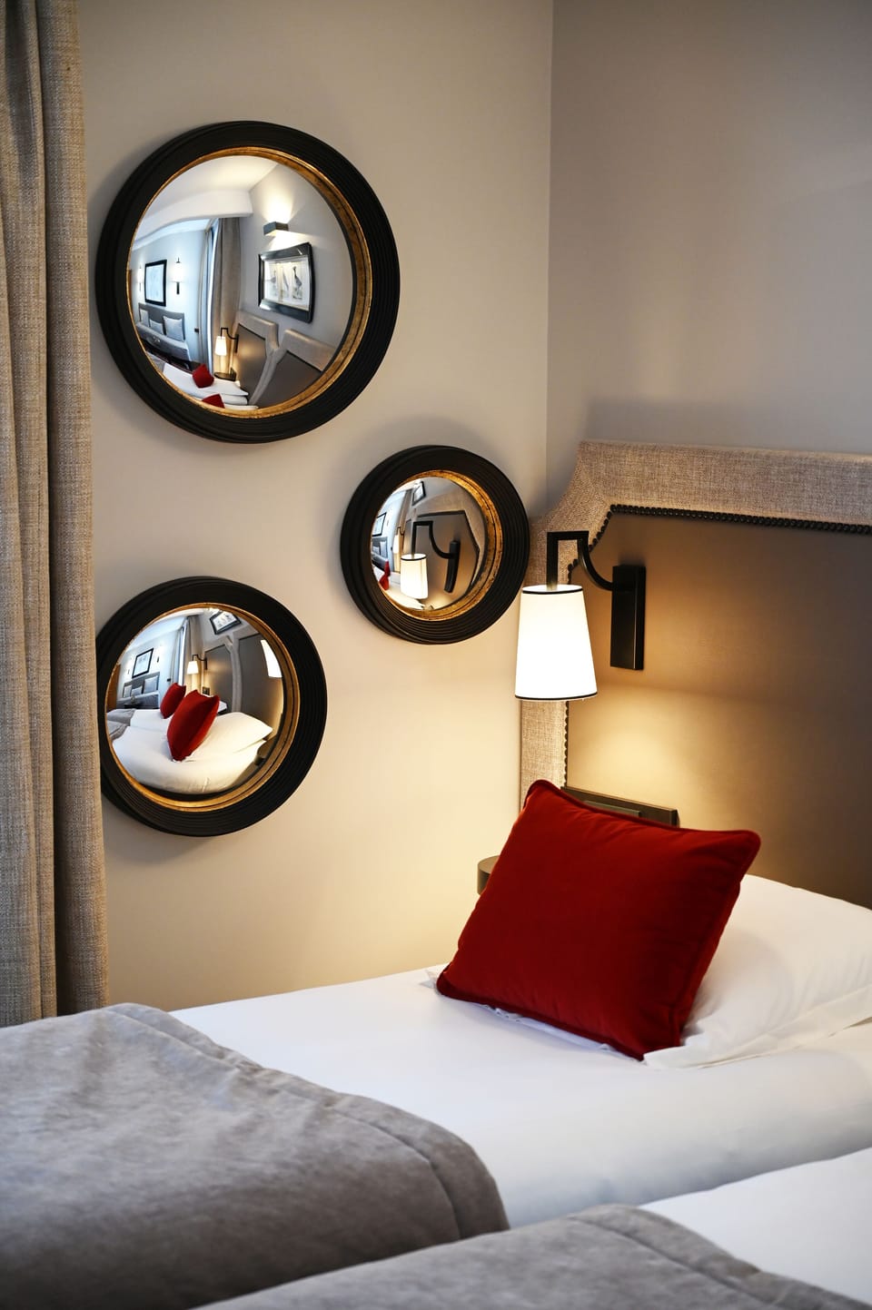 Premium bedding, minibar, in-room safe, desk