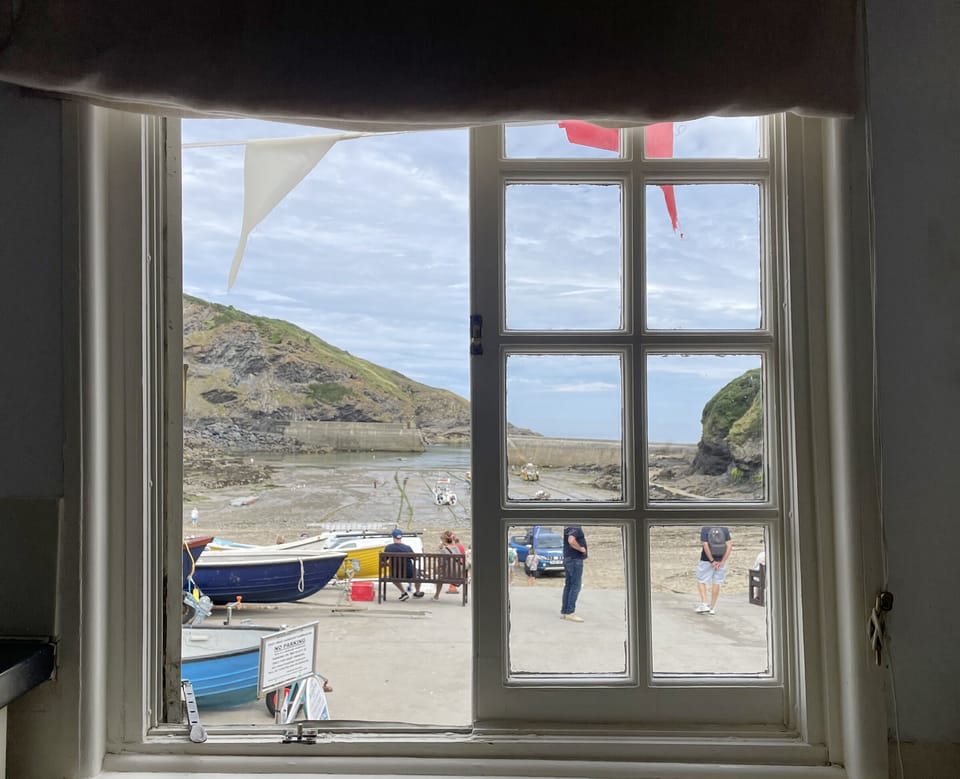 View from kitchen window