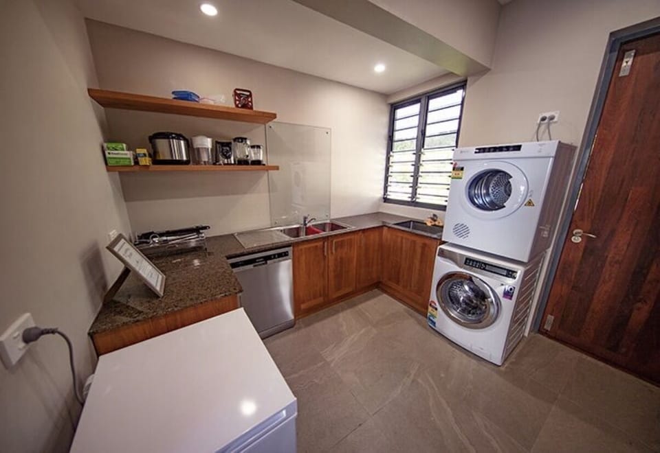 Pantry with laundry