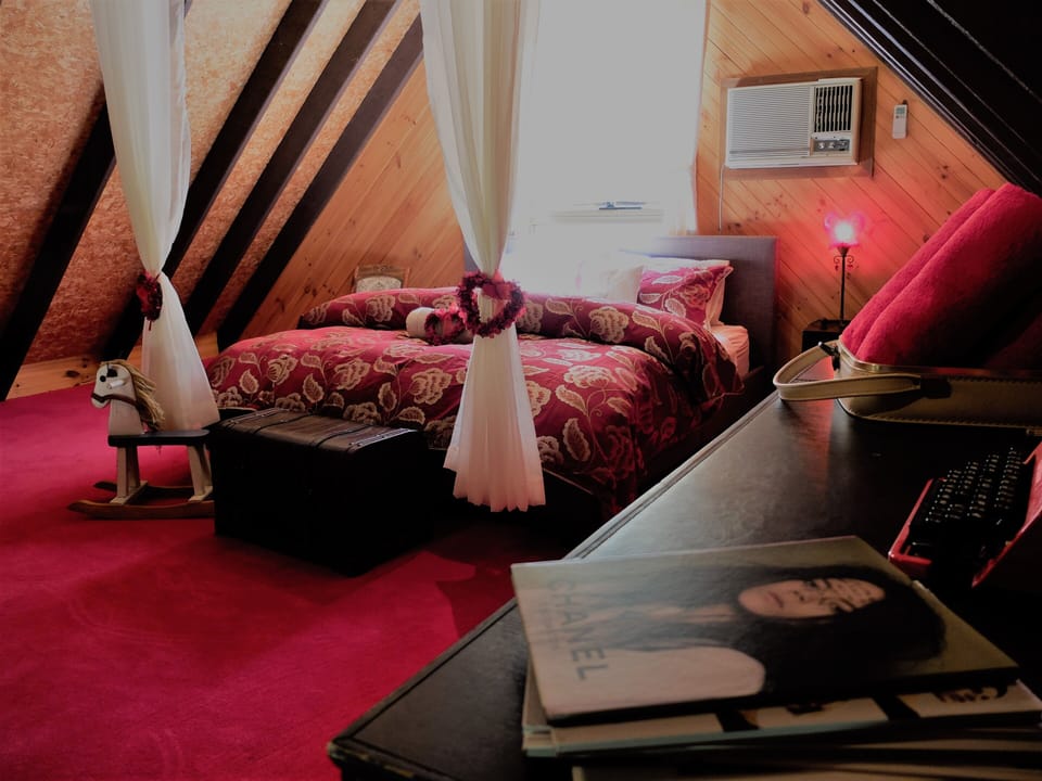Attic loft bedroom