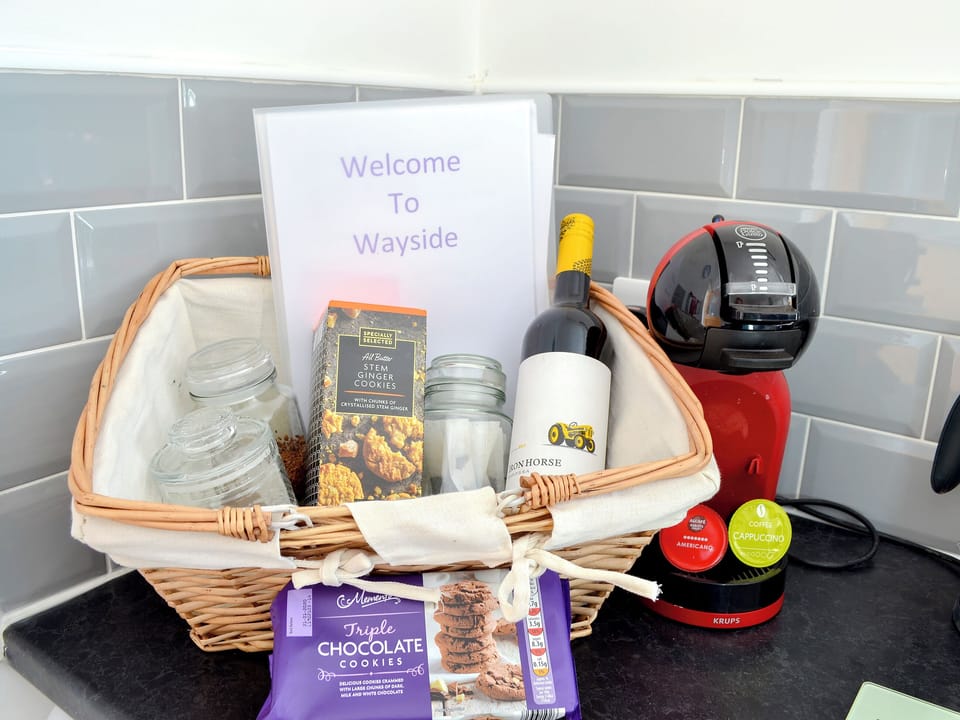 Gernerous welcome pack | Wayside Cottage, North Frodingham, near Driffield