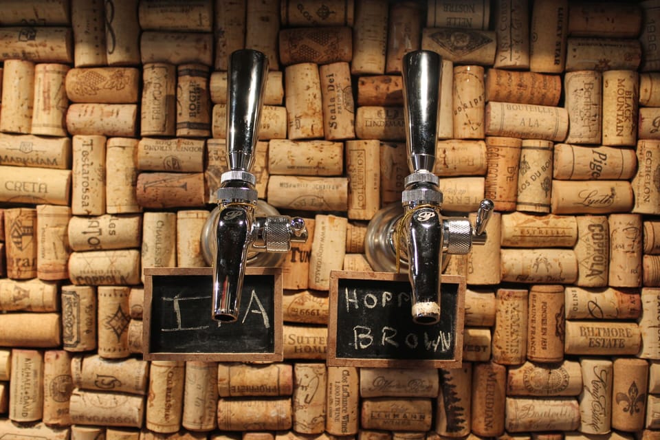 Beer Taps! Located in butler's pantry off kitchen