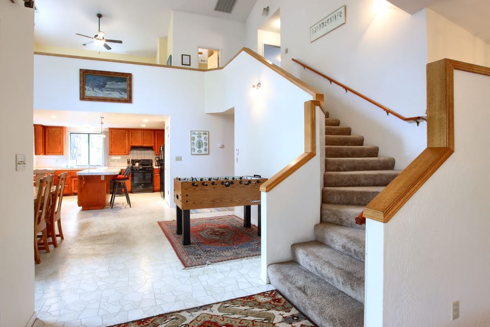 Stairway to second floor