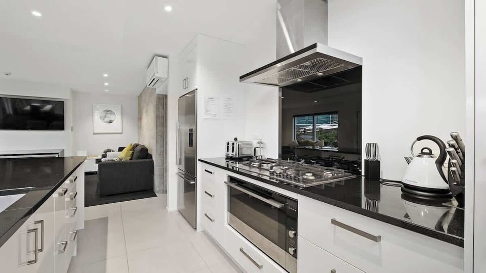 Open plan kitchen, dining & living 