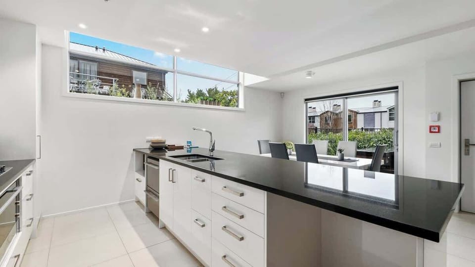 Open plan kitchen, dining & living 