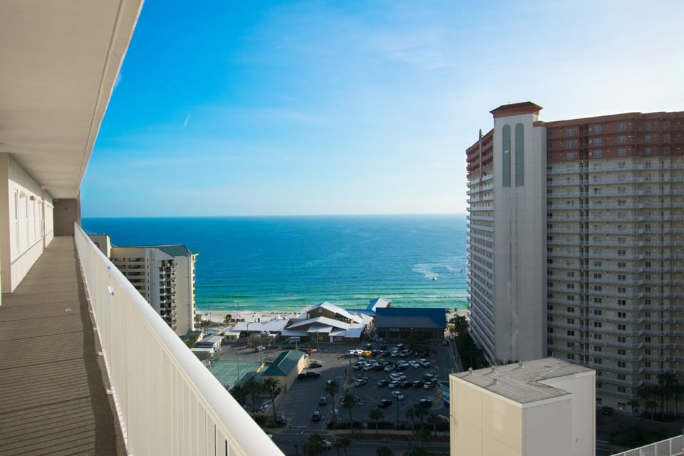 This photo was taken from the walkway