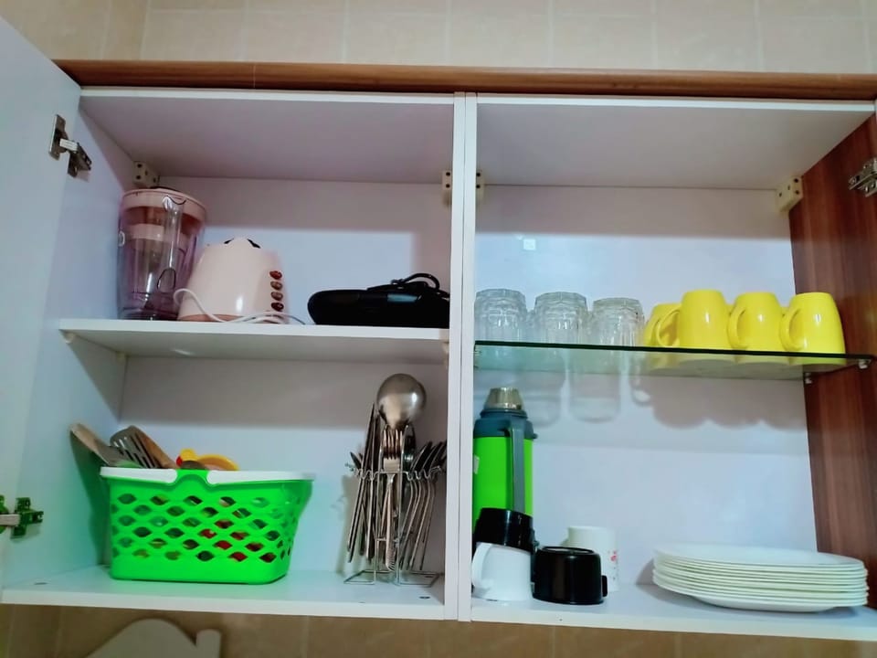 Apartment, 1 Bedroom | Private kitchen | Fridge, microwave, oven, stovetop