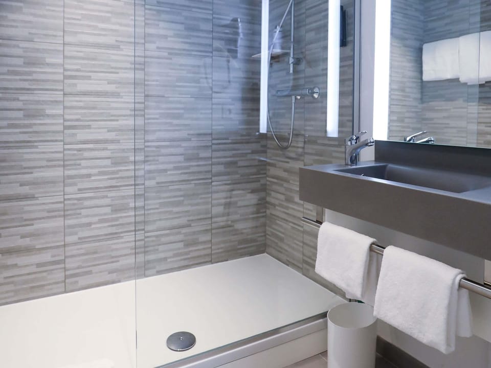 Desk, laptop workspace, blackout drapes, soundproofing