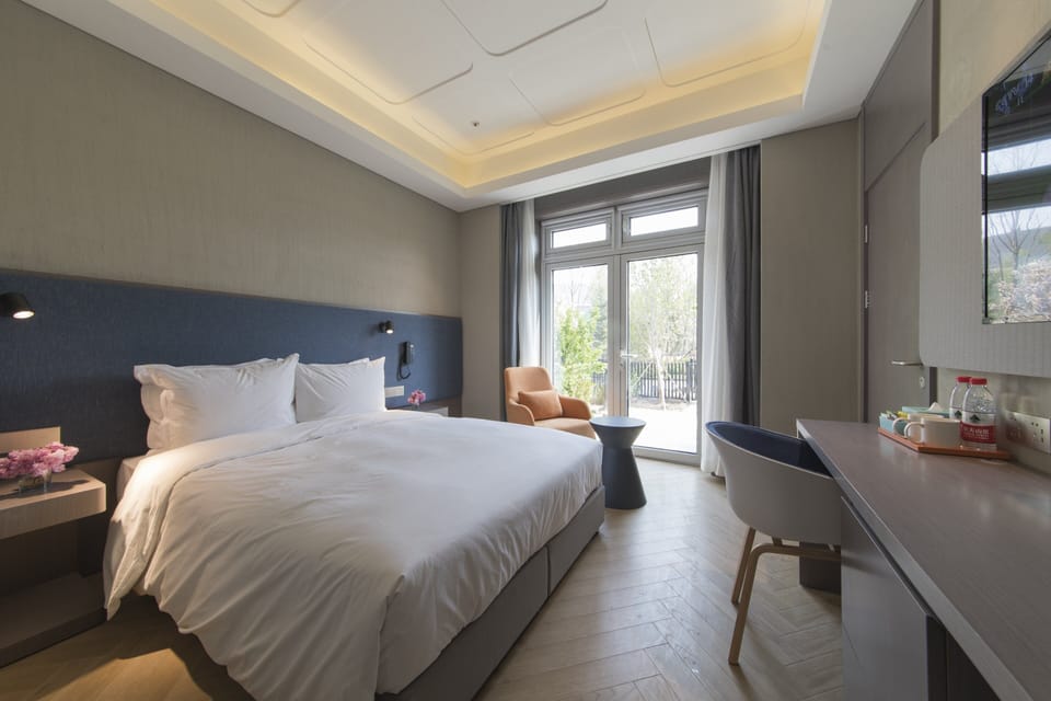 Standard Room, 1 King Bed, Accessible (Courtyard Access) | Minibar, in-room safe, soundproofing, WiFi (free)