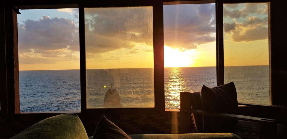 Apartment, 3 Bedrooms, Sea View | Living area