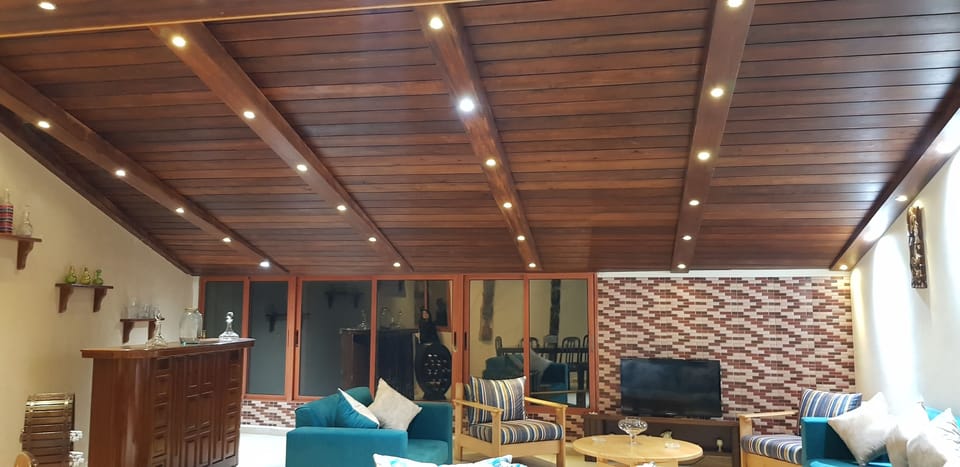 Apartment, 3 Bedrooms, Sea View | Living area