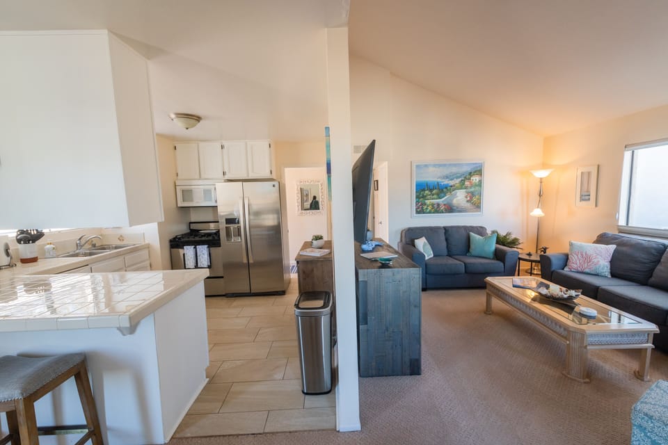 Living are and dining area 