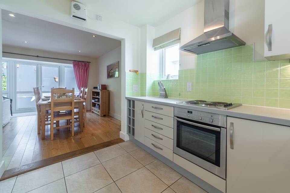 Ground floor:  Kitchen through to dining area