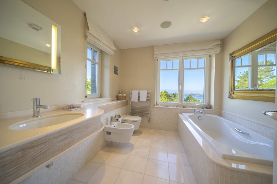 Bath with a view
