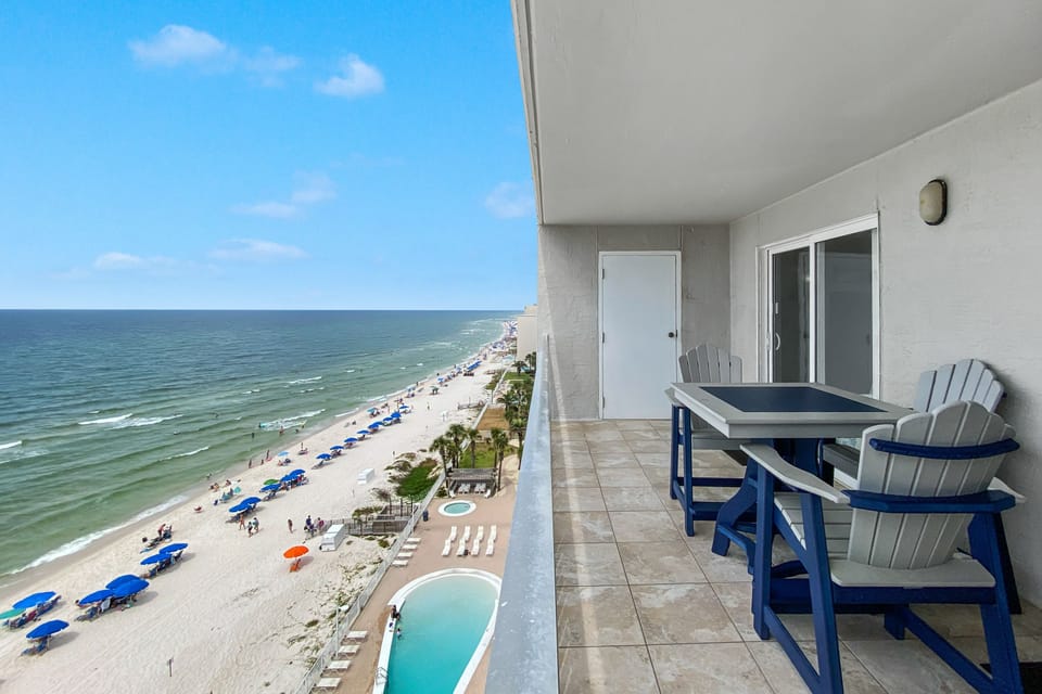 Private balcony