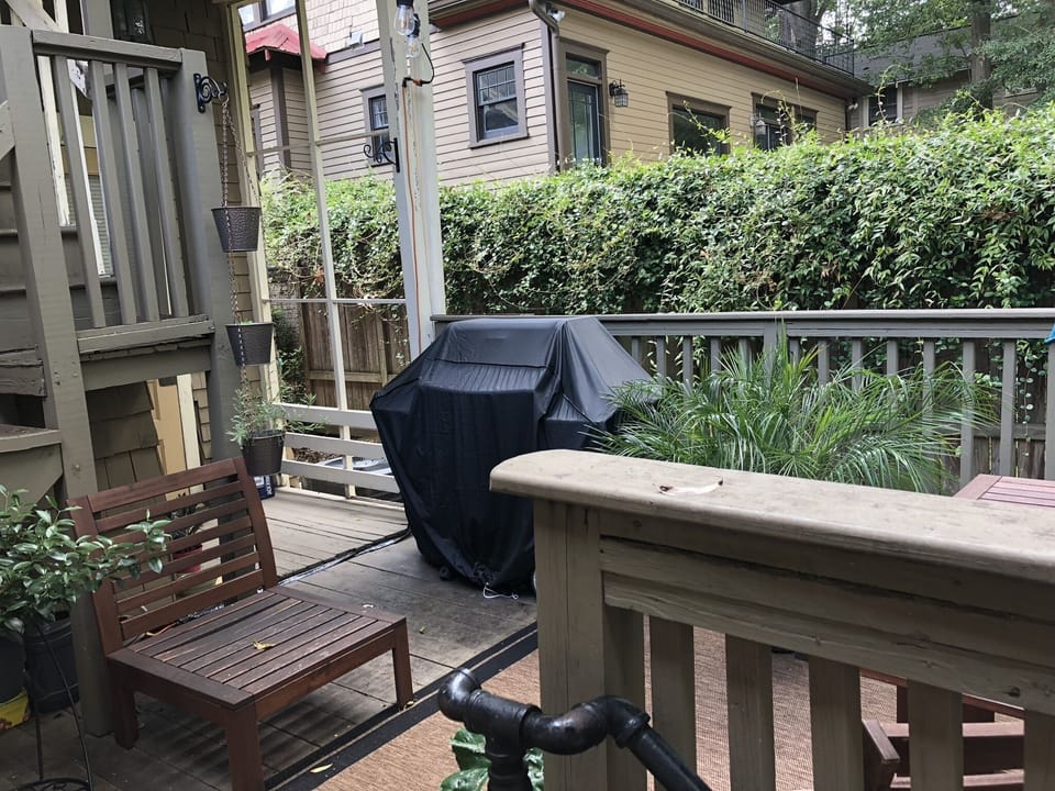 shared back porch