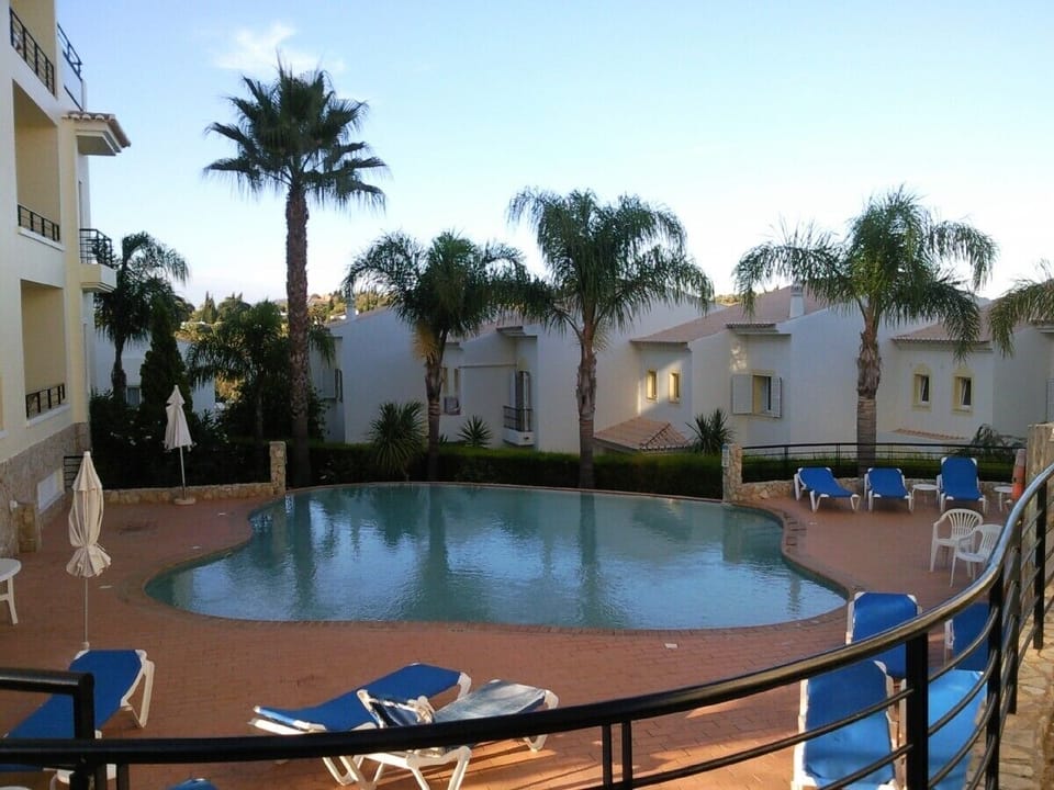 One of 2 heated pools