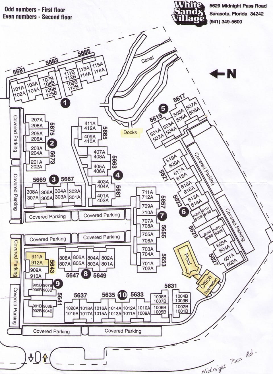 WSV Complex Layout
