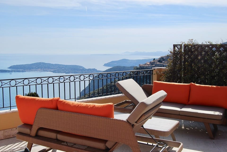 New terrace furniture