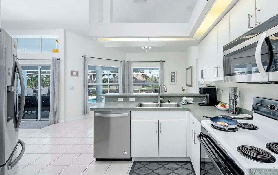 Kitchen with Stainless Appliances