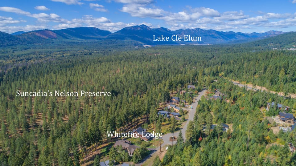 Whitefire Lodge - Spectacular Whitefire Lodge in Suncadia's Nelson Preserve!