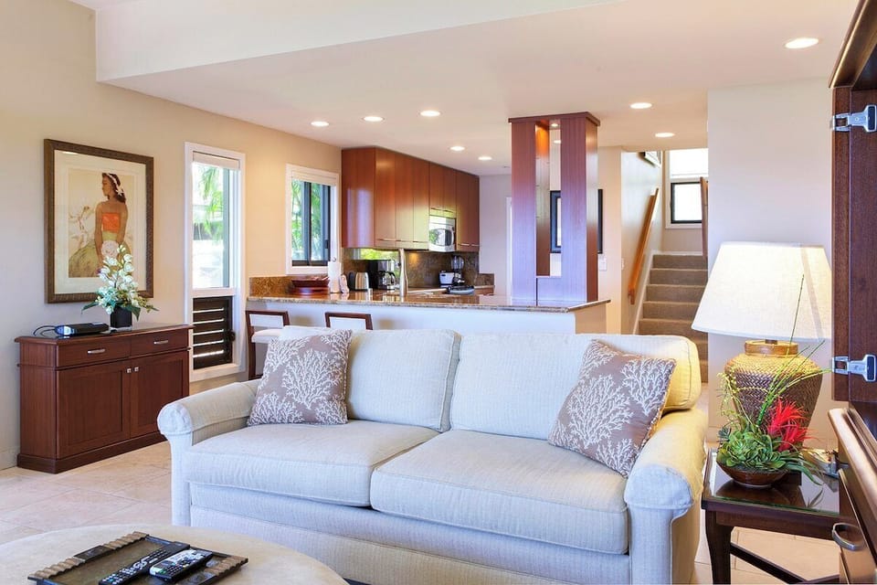 Elegant remodeled villa is perfect for entertaining, or for a lazy day of relaxing