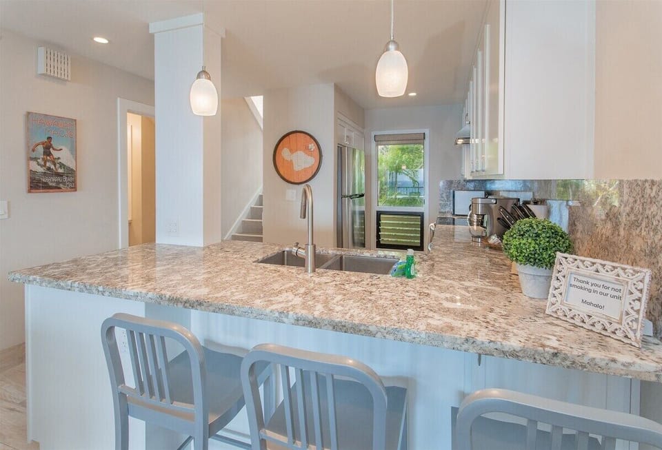 The remodeled kitchen is every chefs dream
