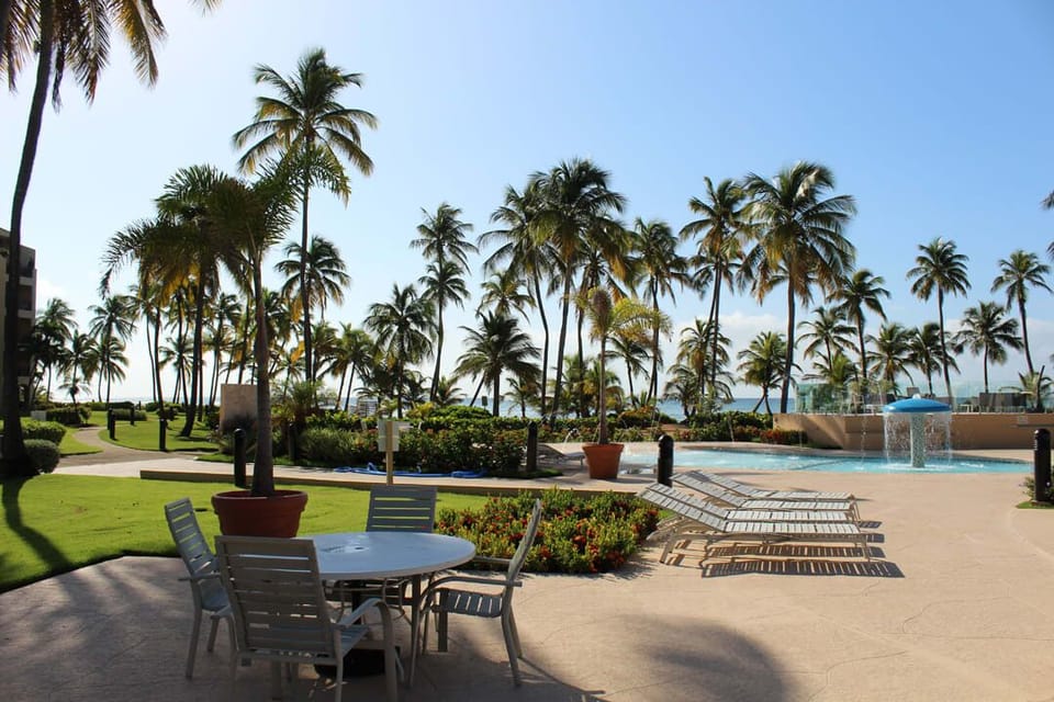 Relaxing Pool Area