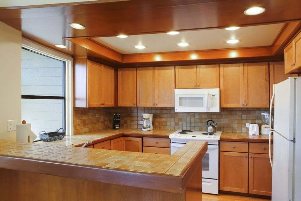 Guests love the fully stocked kitchen with all the luxuries from home