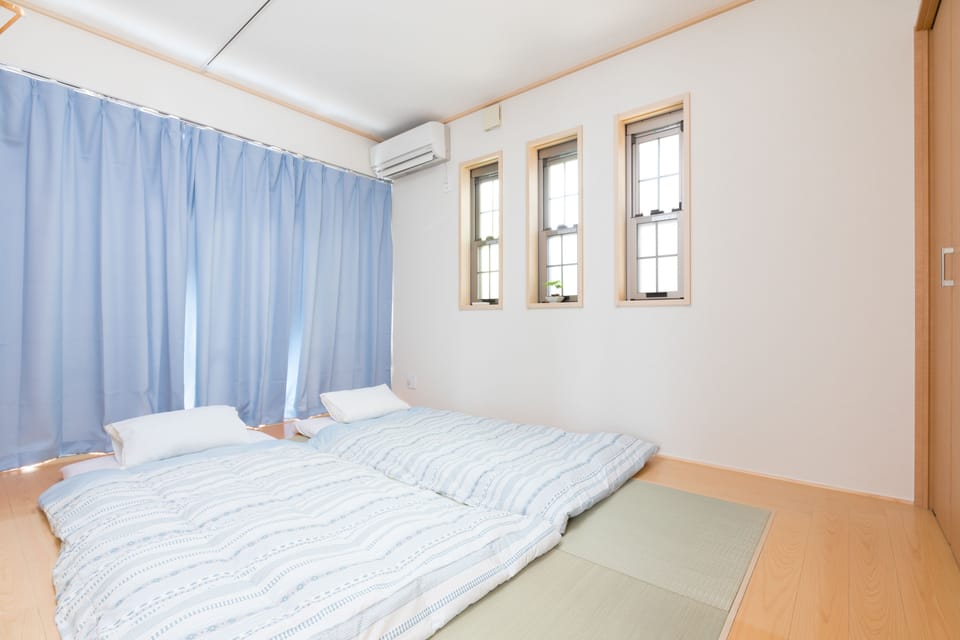 Japanese Style Room, 4 People, Shared Bathroom | Blackout drapes, WiFi (free)