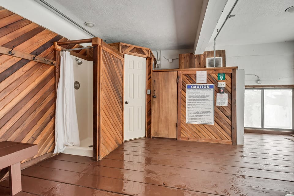 Common Area Hot Tub Shower